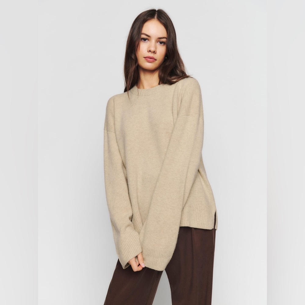 Reformation Edna Regenerative Wool Sweater